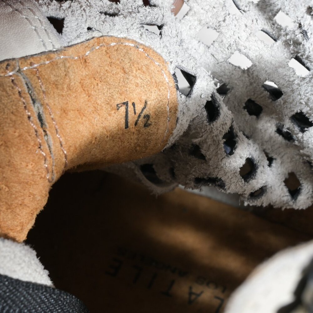Very Volatile Los Angeles Ankle Harness Boots in Grey Black - 7.5 - Picture 8 of 8